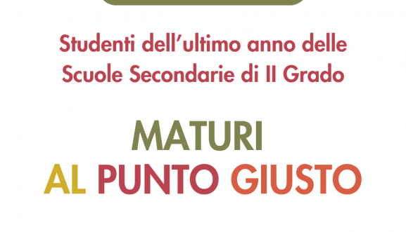 MATURI AL PUNTO GIUSTO